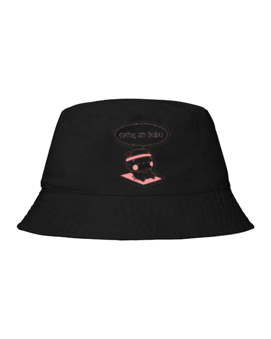 workout gym pilates Bucket hat Fishman hat cap Black 50