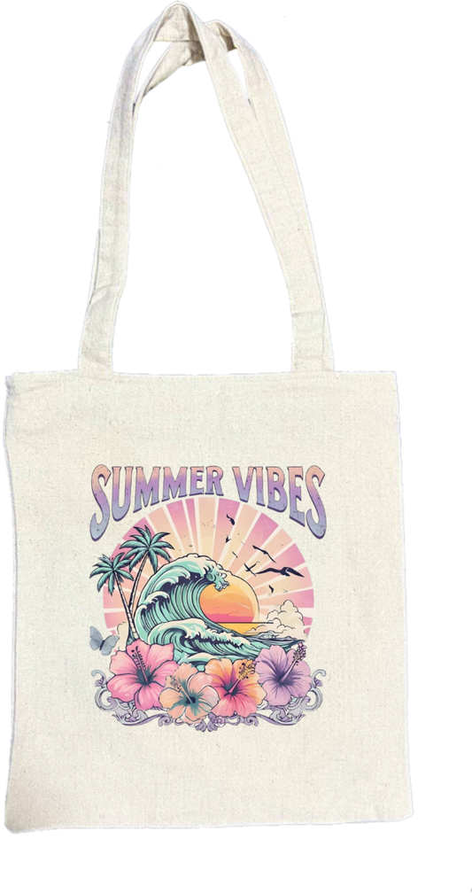 Summer Vibes tote bag Beige 50