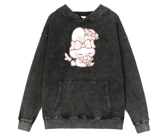 bunny Oversize Hoodie Washed 50