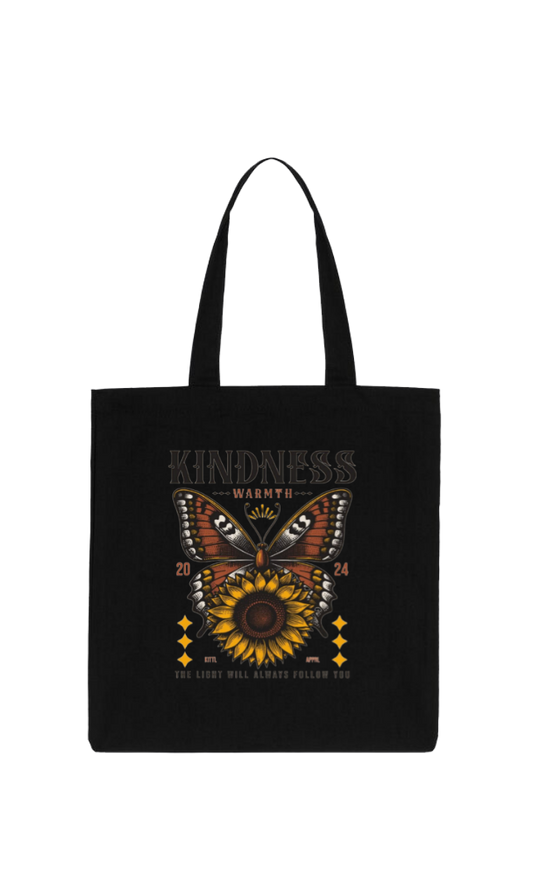 KINDNESS tote bag Black 50