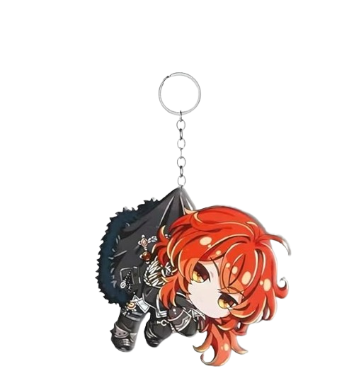 Keychain genshin impact Diluc 8