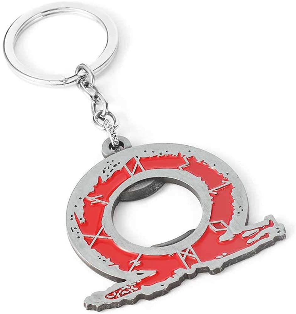 God of War Omega keychain Ω