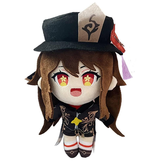Anime Genshin Impact Plush Doll Toy 20cm Hu Tao Game Cute Soft Stuffed Pillow Kids Gift