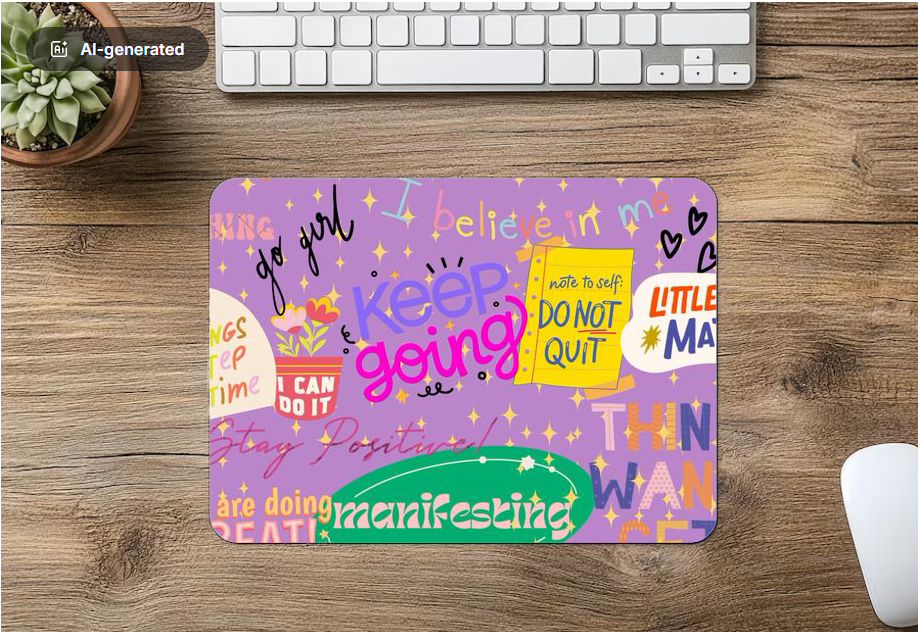 Mouse Pad Keep doing