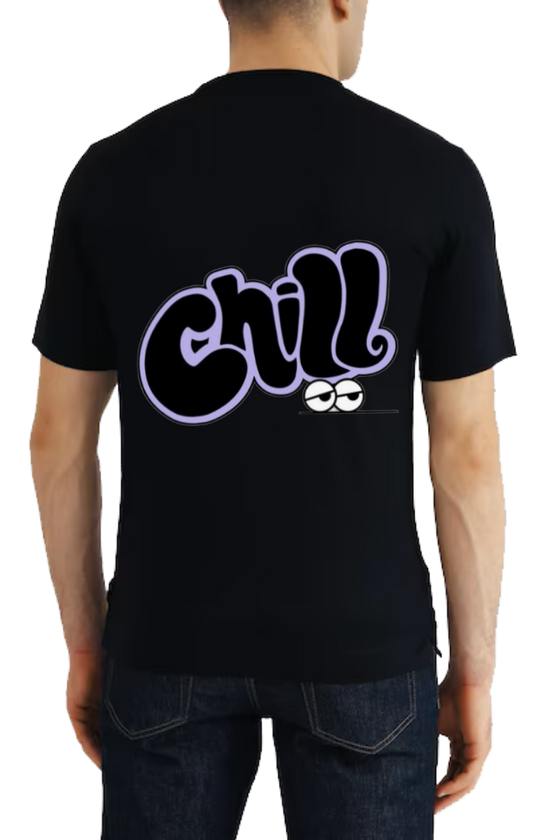 Chill t- shirt One Size Black back 51