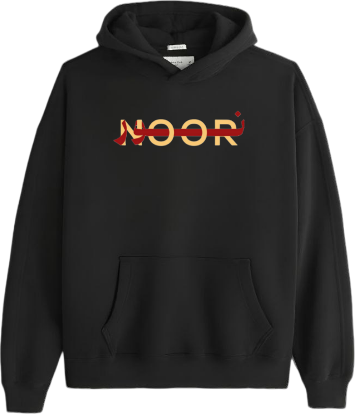 names One Size hoodie Black NOOR 51