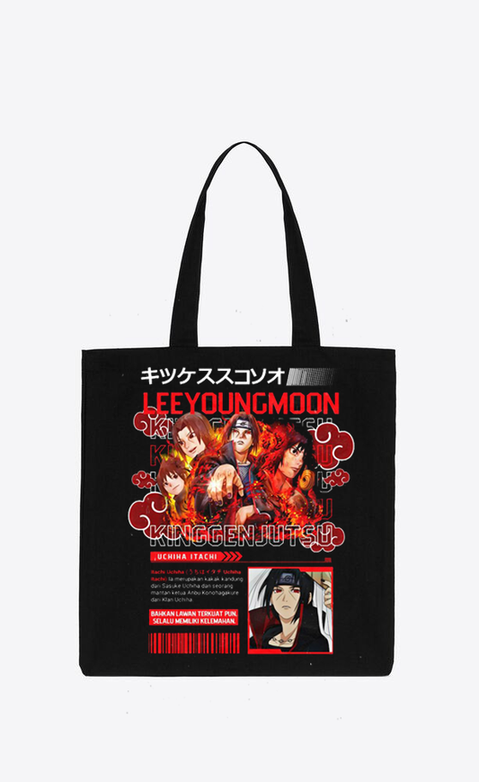 Naruto Shippuden tote bag Black 51