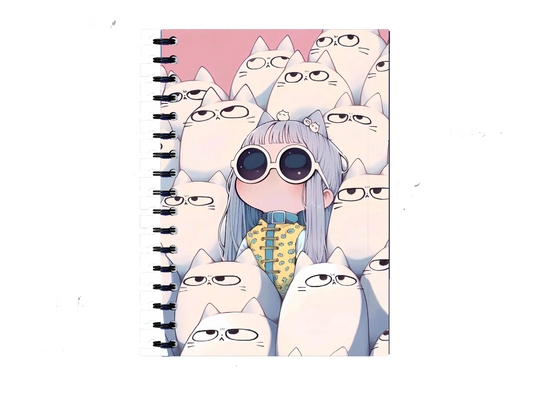 Kawaii Anime Art Notebook A5