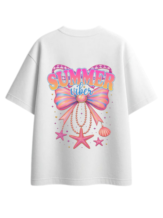 Summer Vibes t- shirt White Back 51
