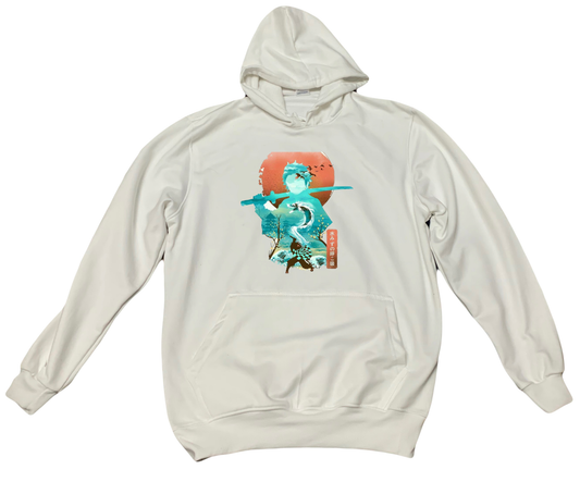 Anime Demon slayer nezuko tanjiro Oversize Hoodie White 51