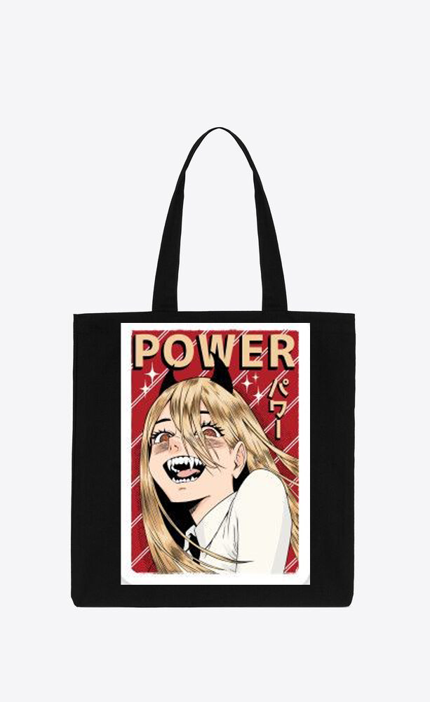 Chainsaw Man tote bag Black 51