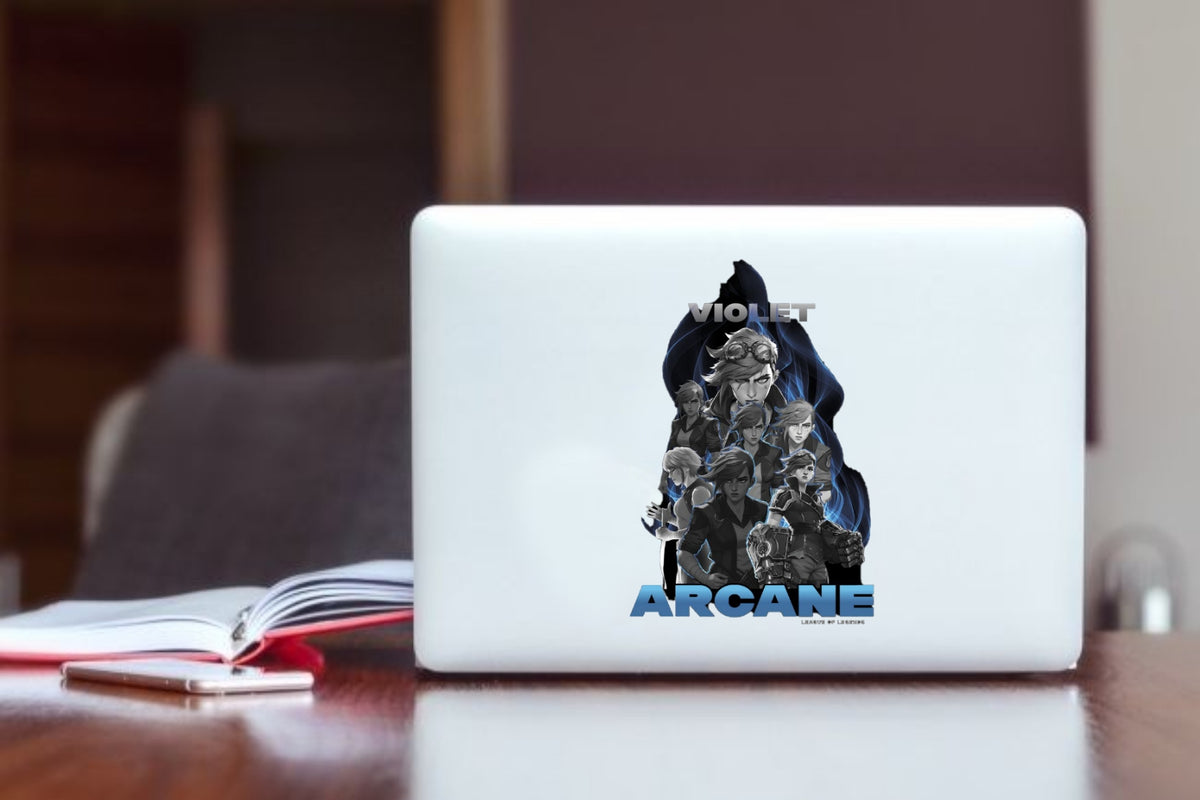 League of Legends Vi Laptop Sticker 5