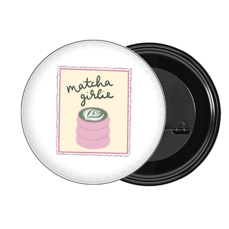 brooch matcha girlie 51
