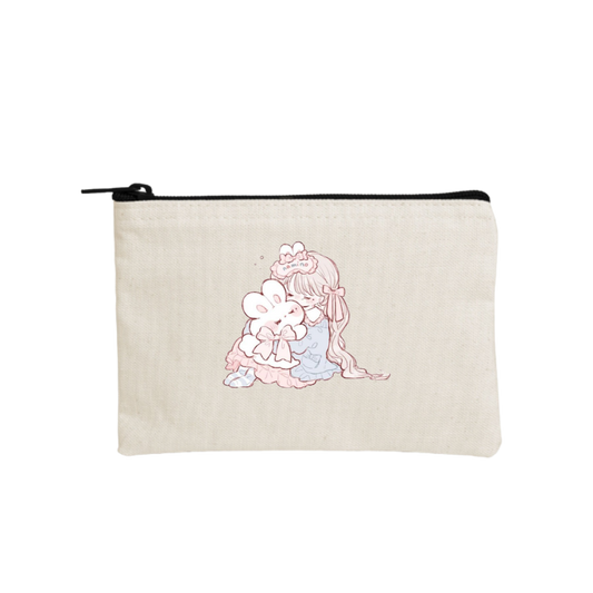 bunny wallet pencil case Beige 41