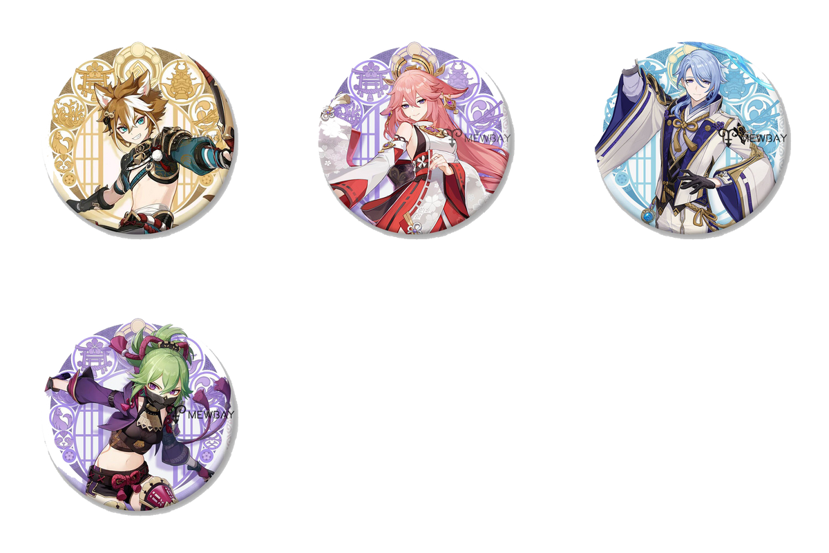 Genshin Impact brooch 134