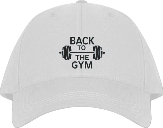 workout gym pilates Baseball cap White 50