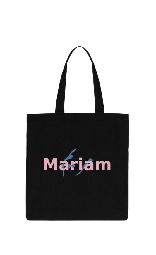 names tote bag Black Mariam 51