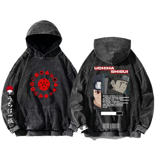 Naruto Shippuden One Size hoodie Washed Back 51