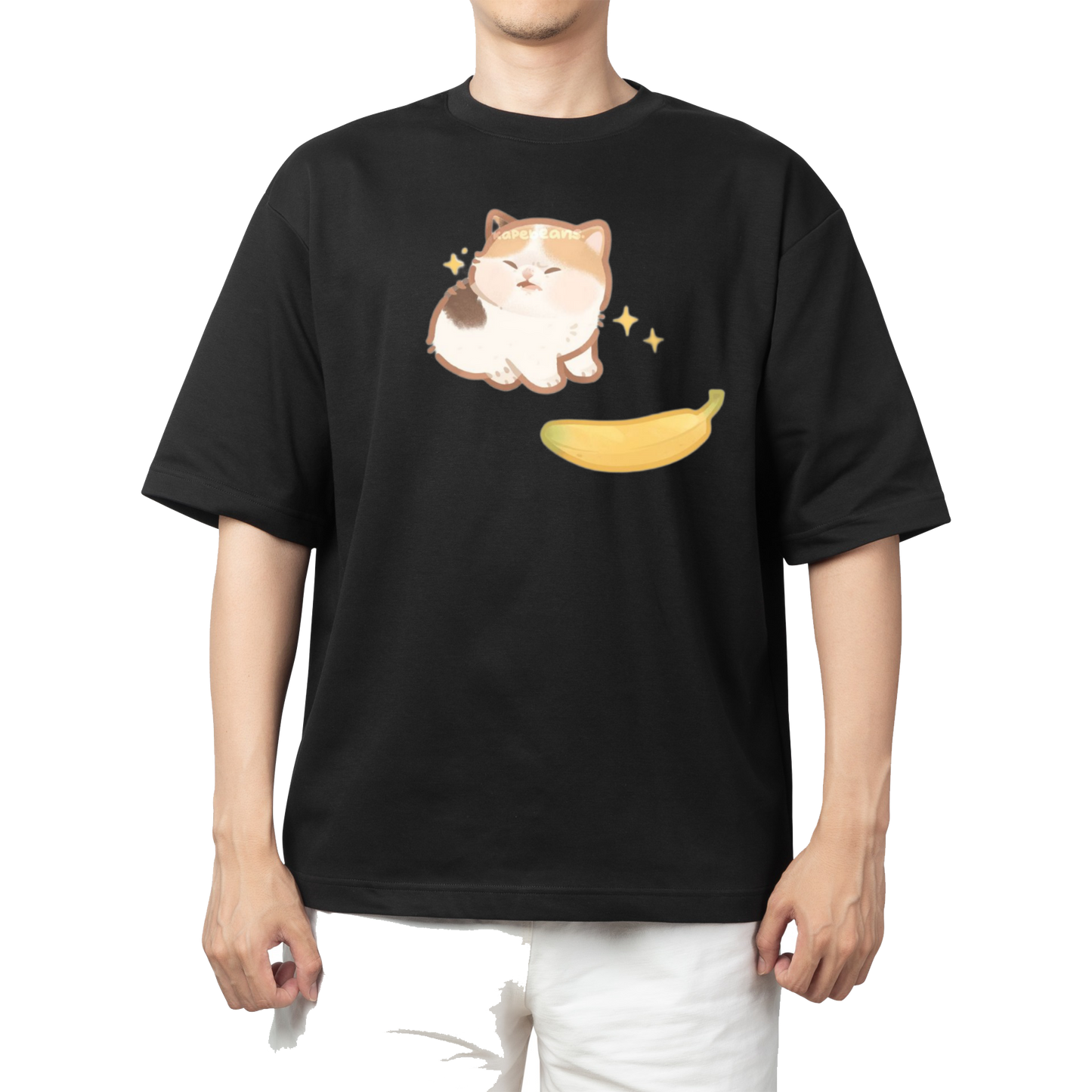 cat One Size t- shirt Black 51