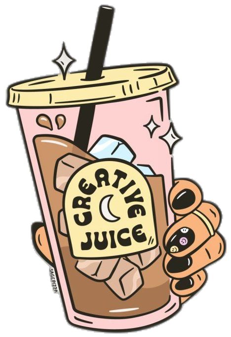 Sticker coffee CREATIVE JUICE 52