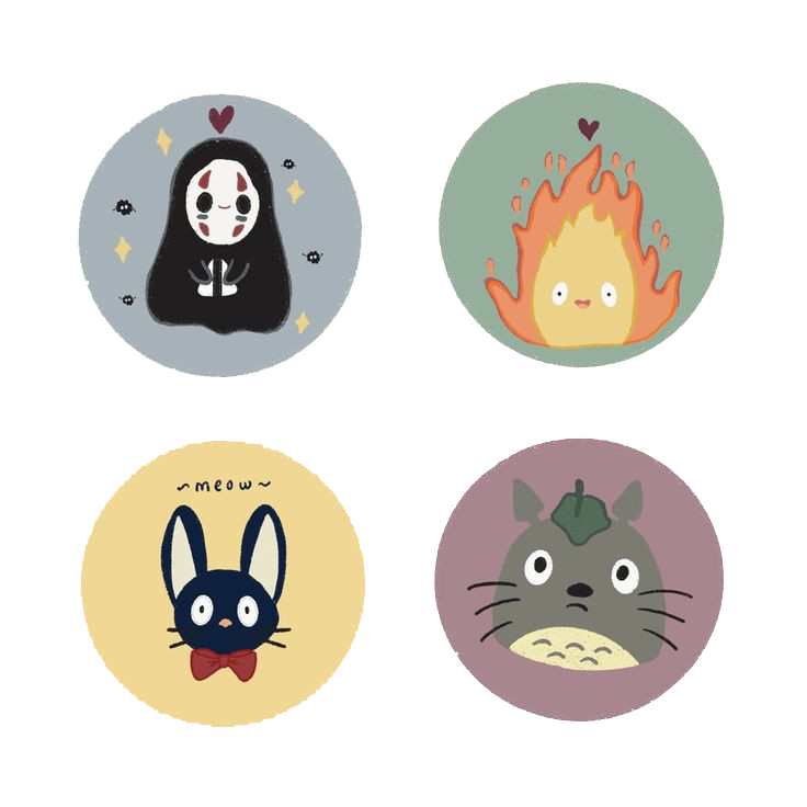 Studio Ghibli brooch 3