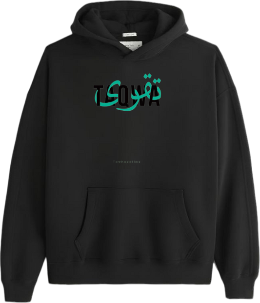 names One Size hoodie Black taqwaa 52