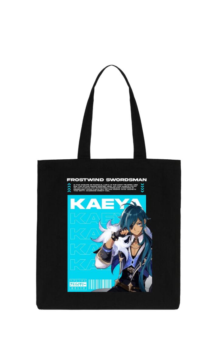 Genshin Impact Kaeya Alberich tote bag Black 52