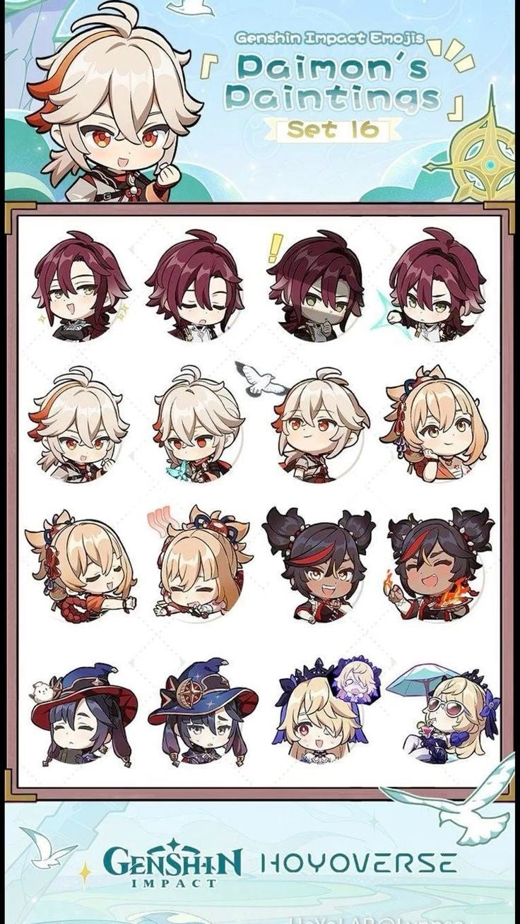 Genshin Impact Sticker 52