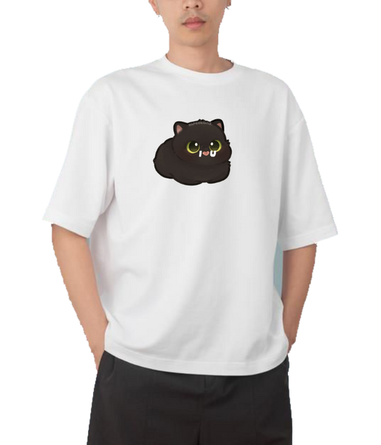 cat One Size t- shirt White 52