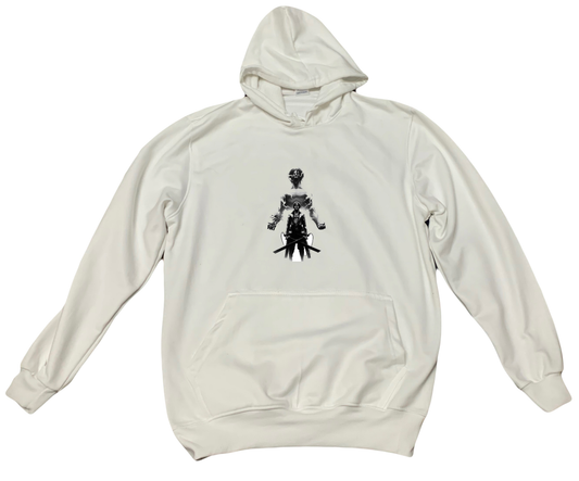 Anime Attack on titan shingeki no kyojin eren levi mikasa Aot White Oversize HOODIE 10