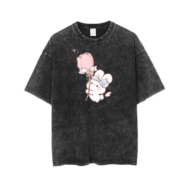 bunny One Size t- shirt Washed 52