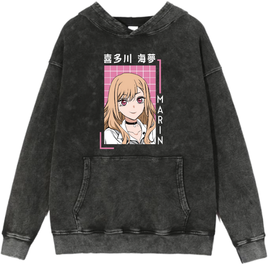 My Dress-Up Darling Over Size hoodie Washed 2