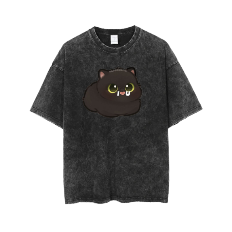 cat One Size t- shirt  Washed 52