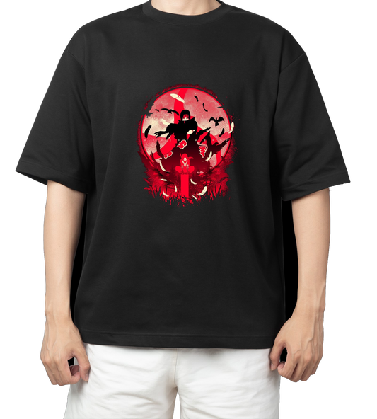 Naruto Shippuden t- shirt One Size Black 52