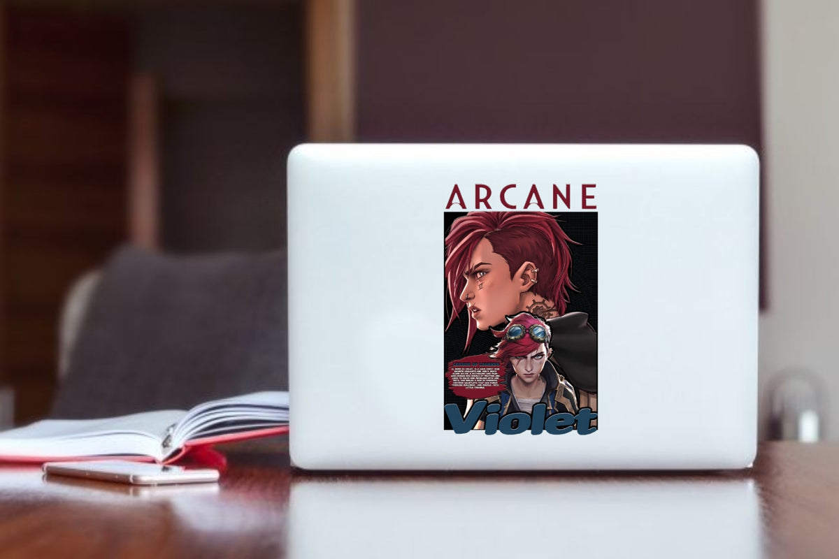 League of Legends Vi Laptop Sticker 6