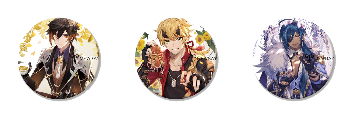 Genshin Impact brooch 135