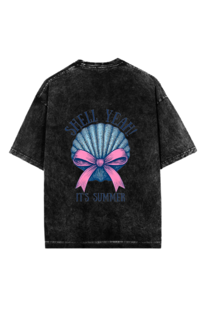 Summer Vibes One Size t- shirt Washed Back 53