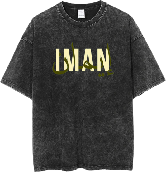 names t- shirt One Size Washed IMAN 53