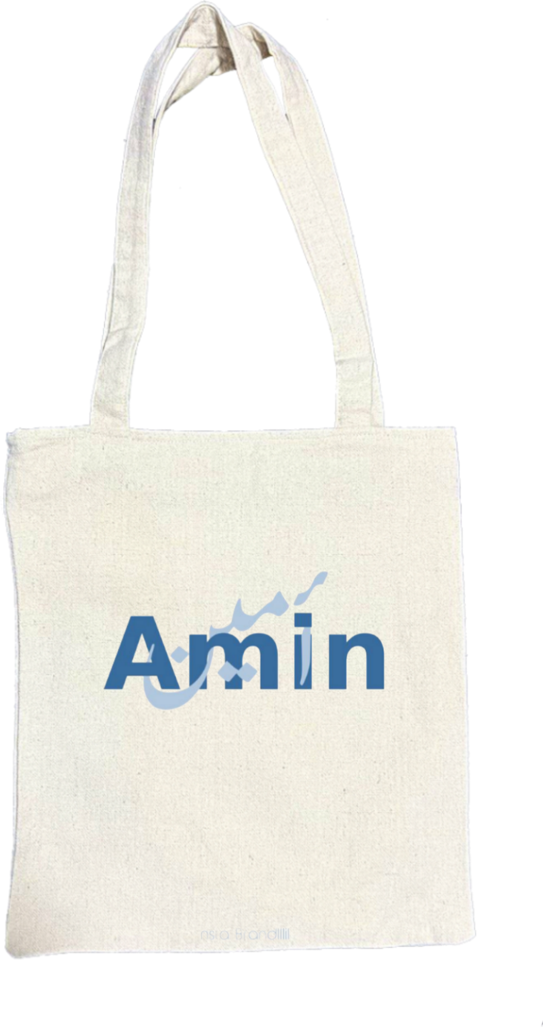 names tote bag beige Amin 53