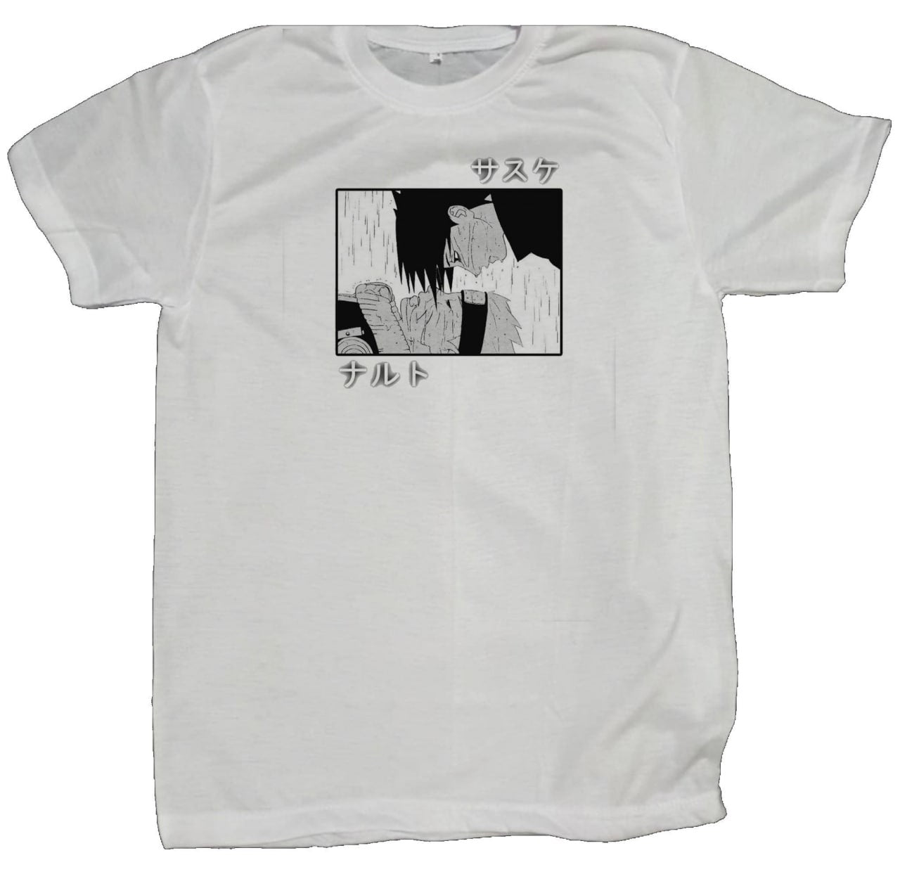 Naruto Shippuden t- shirt fat White 52