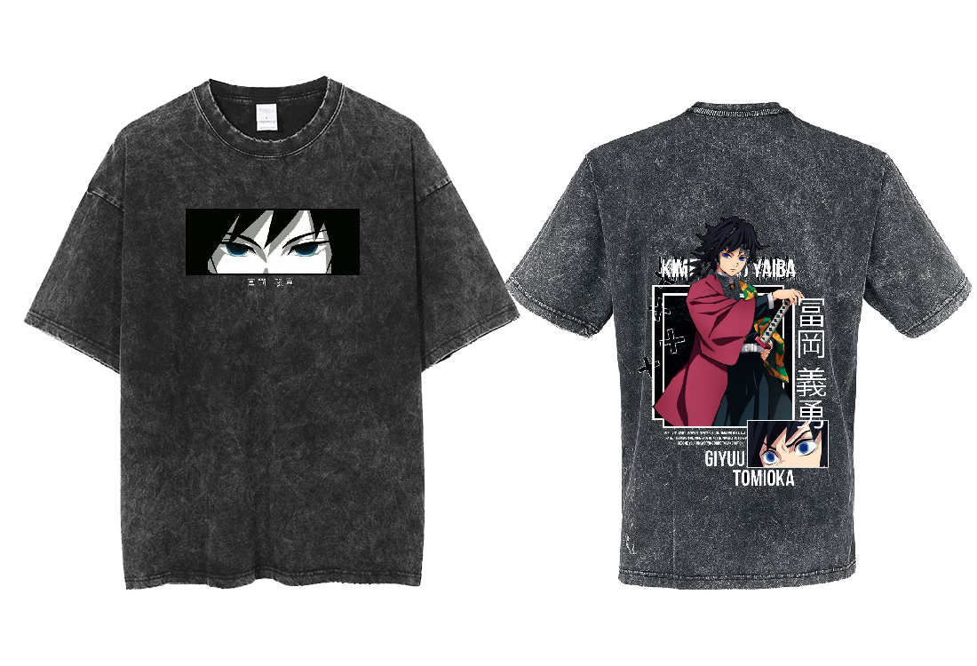 Anime Demon slayer nezuko tanjiro  One Size t- shirt Washed 53