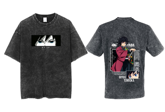 Anime Demon slayer nezuko tanjiro  One Size t- shirt Washed 53