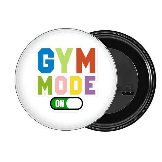 badge pin for bag workout gym pilates 52