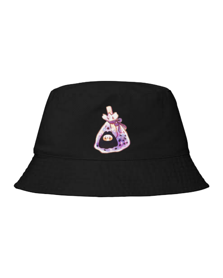 bunny Bucket hat Fishman hat cap Black 53