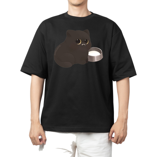 cat One Size t- shirt Black 53