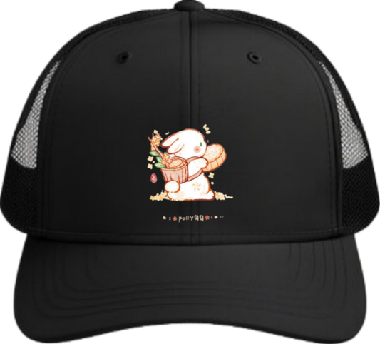 bunny Baseball cap Black 53