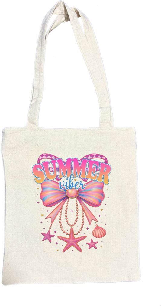 Summer Vibes tote bag Beige 53