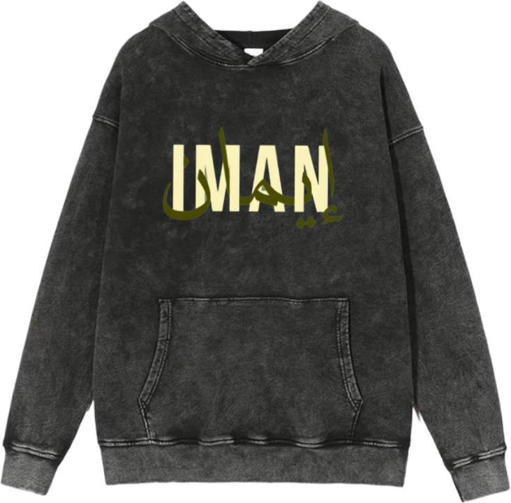 names One Size hoodie Washed IMAN 53