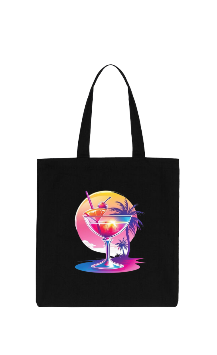 Summer Vibes tote bag Black 53