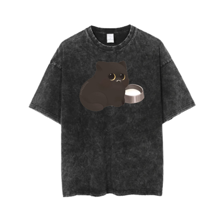 cat One Size t- shirt  Washed 53